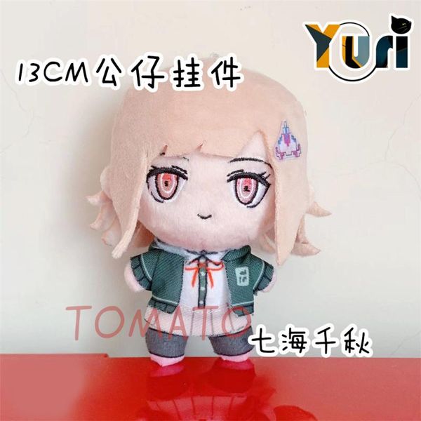 keychains yuri danganronpa dangan ronpa nanami chiak 13cm smile plush doll figure toy keychain cute lovely bag pendant for kids gift c, Silver
keychains yuri danganronpa dangan ronpa nanami chiak 13cm smile plush doll figure toy keychain cute lovely bag pendant for kids gift c, Silver
