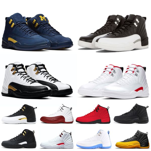 12 12s men basketball shoes royalty grind triple black reverse flu game gym red indigo mens trainers sports sneakers
12 12s men basketball shoes royalty grind triple black reverse flu game gym red indigo mens trainers sports sneakers