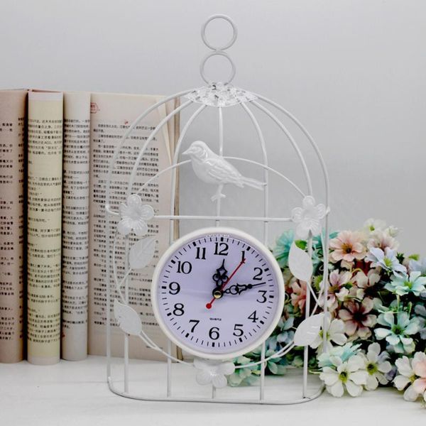 1pc iron art birdcage wall clock digital hanging clock creative art decor without battery for home office living room bedroom (w
1pc iron art birdcage wall clock digital hanging clock creative art decor without battery for home office living room bedroom (w