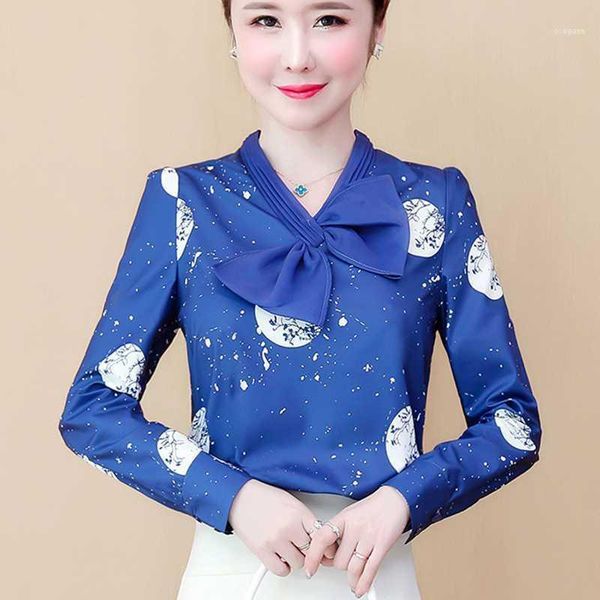 korean chiffon women blouses woman satin blouse shirt plus size lady print shirts v neck blusas femininas elegante1, White
korean chiffon women blouses woman satin blouse shirt plus size lady print shirts v neck blusas femininas elegante1, White