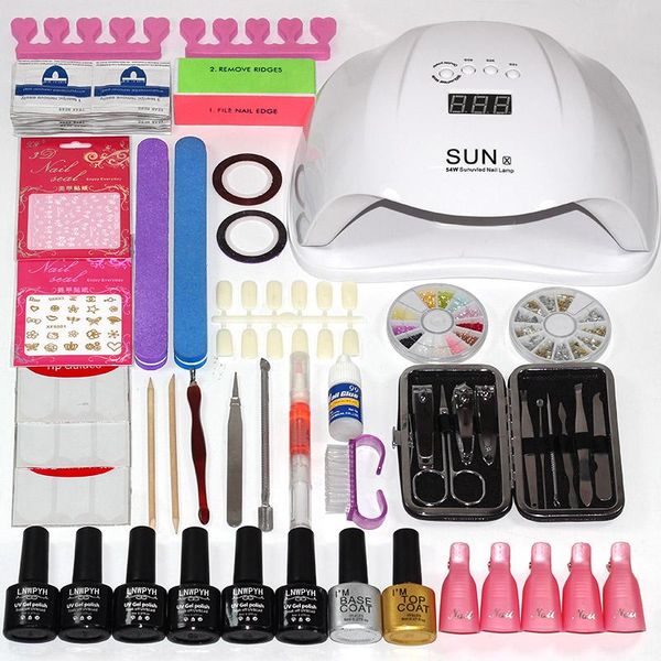 nail art kits set uv lamp dryer with gel polish soak off (choose 6 colors)manicure lasting kit for tool
nail art kits set uv lamp dryer with gel polish soak off (choose 6 colors)manicure lasting kit for tool