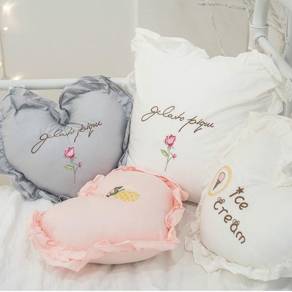 cilected ruffled heart-shaped cushion love embroidery with core pillow cotton solid color sofa cushion girl gift 35x40cm 1pc
cilected ruffled heart-shaped cushion love embroidery with core pillow cotton solid color sofa cushion girl gift 35x40cm 1pc