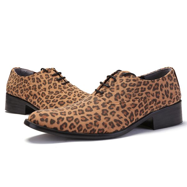 Luxury Italian Brand Mens Leopard Suede Leather Lace-Up Brown Formal Shoes For Men Khaki Dress Wedding Social Masculino, Brown fjwc1
Luxury Italian Brand Mens Leopard Suede Leather Lace-Up Brown Formal Shoes For Men Khaki Dress Wedding Social Masculino, Brown fjwc1