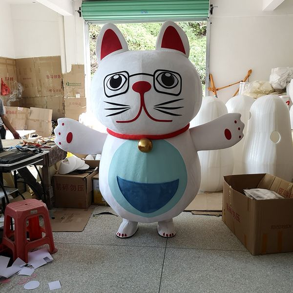 mascot costumes cartoon mascot lucky cat doll cat performance props walking puppet costume for halloween party masquerade anime shows, Red;yellow
mascot costumes cartoon mascot lucky cat doll cat performance props walking puppet costume for halloween party masquerade anime shows, Red;yellow