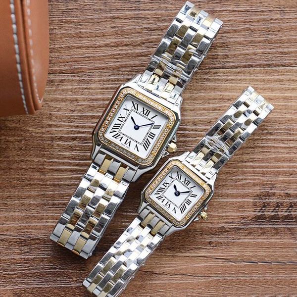 2021 fashion couples watch woman watches 316 stainless steel quartz rectangle gold diamond wristwatches lady gift montres reloj orologios, Slivery;brown
2021 fashion couples watch woman watches 316 stainless steel quartz rectangle gold diamond wristwatches lady gift montres reloj orologios, Slivery;brown