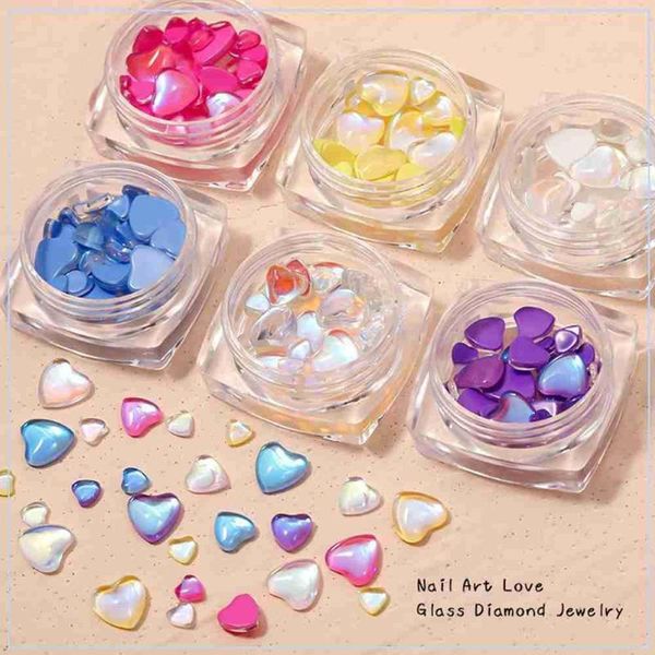 nail art decorations 20pcs glitter 3d rhinestones candy love crystal diamond heart glass symphony shining mocha macaron decoration, Silver;gold
nail art decorations 20pcs glitter 3d rhinestones candy love crystal diamond heart glass symphony shining mocha macaron decoration, Silver;gold