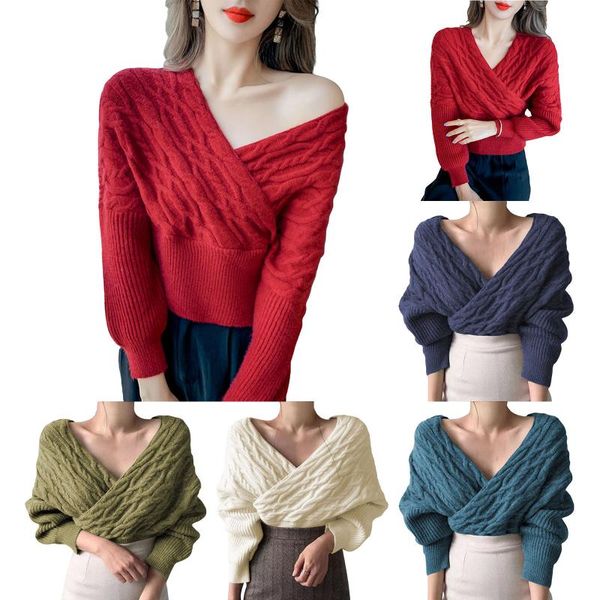 women's sweaters women long batwing sleeves sweater plunging neckline solid color knitwear knitted pullover, White;black
women's sweaters women long batwing sleeves sweater plunging neckline solid color knitwear knitted pullover, White;black