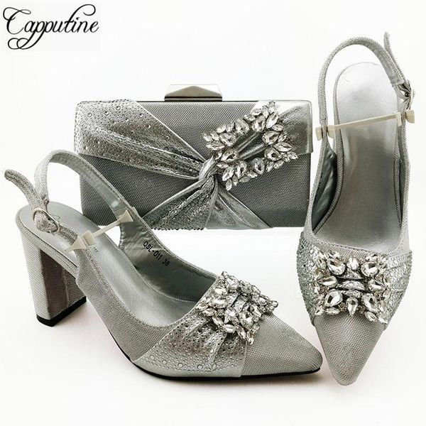 dress shoes latest silver poinnted toe spring/autumn matching with purse handbag qsl011 heel height 9cm, Black
dress shoes latest silver poinnted toe spring/autumn matching with purse handbag qsl011 heel height 9cm, Black