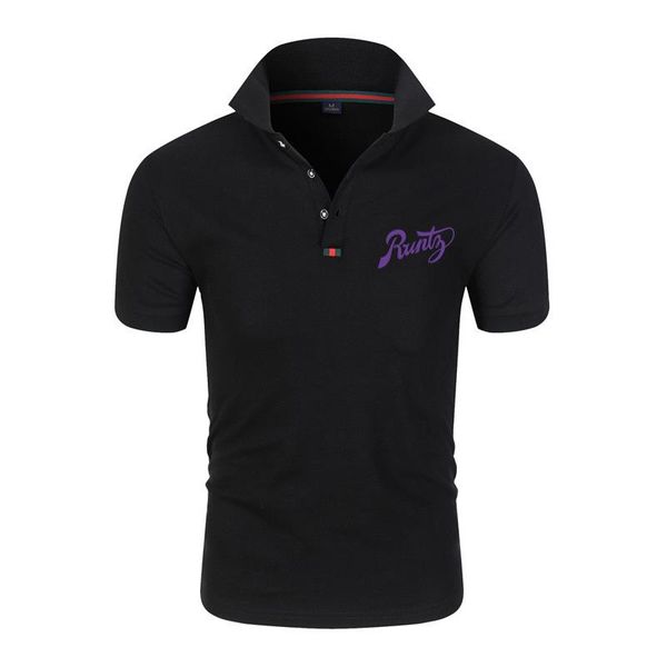 men's polos 2021 summer homme short-sleeved shirt business lapel fashion casual slim breathable letters british couple, White;black
men's polos 2021 summer homme short-sleeved shirt business lapel fashion casual slim breathable letters british couple, White;black