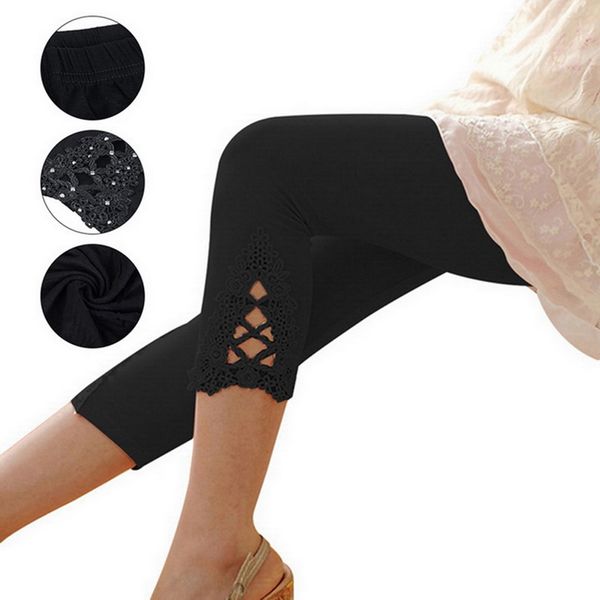 3pcs/set fashion womens leggings lace modal pants summer crocheted skinny stretch cropped capri pant 3/4 length pants, Black;white
3pcs/set fashion womens leggings lace modal pants summer crocheted skinny stretch cropped capri pant 3/4 length pants, Black;white