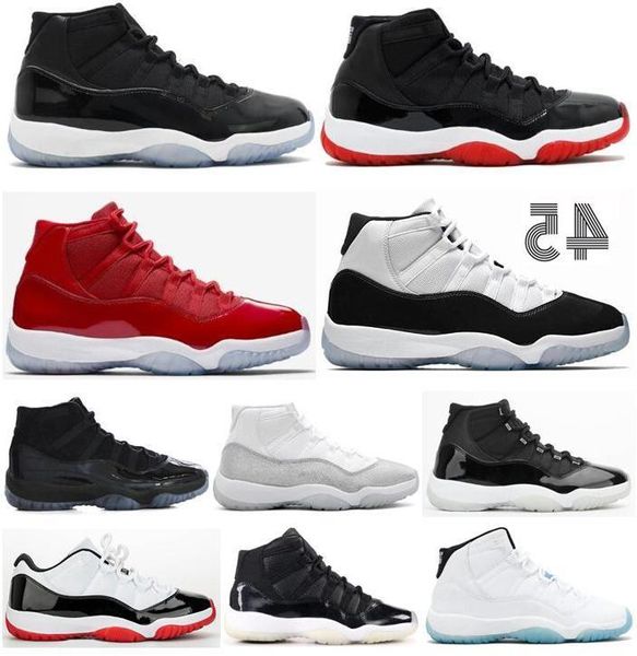11 11s bred space jam concord jubilee 25th anniversary boots shoes men 11s cap and gown gym red 72-10 legend blue sneakers, Black
11 11s bred space jam concord jubilee 25th anniversary boots shoes men 11s cap and gown gym red 72-10 legend blue sneakers, Black