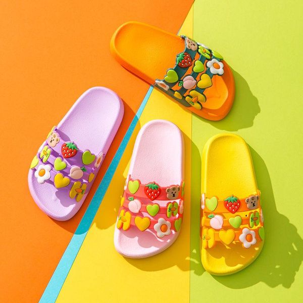 slipper summer girls slippers soft bottom non-slip home indoor cute baby cartoon for women, Black;grey
slipper summer girls slippers soft bottom non-slip home indoor cute baby cartoon for women, Black;grey