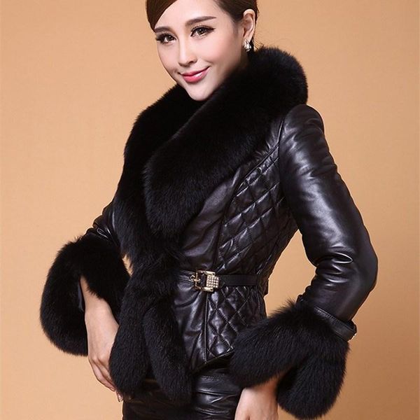 women's leather & faux plus size elegant short fur coat winter women thick warm coats turn-down collar thicken white black fluffy jacke
women's leather & faux plus size elegant short fur coat winter women thick warm coats turn-down collar thicken white black fluffy jacke
