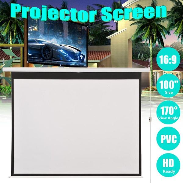projection screens 100 inch projector screen 16:9 electric grey glass fiber wall home cinema theater hd curtain
projection screens 100 inch projector screen 16:9 electric grey glass fiber wall home cinema theater hd curtain