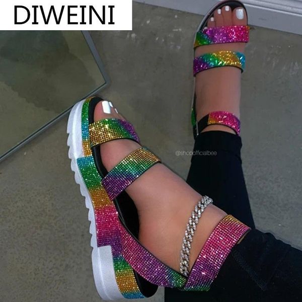 sandals 2021 summer fashion rhinestone women shoes open-toe low-heel slip outdoor beach slippers plus size 43, Black
sandals 2021 summer fashion rhinestone women shoes open-toe low-heel slip outdoor beach slippers plus size 43, Black
