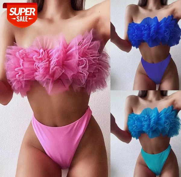 2020 Mid Waist Strapless Bikini Swimsuit Women Two-pieces Bikini Set Flower Bather Bathing Suit Swim Lady #yS9q, White;black
2020 Mid Waist Strapless Bikini Swimsuit Women Two-pieces Bikini Set Flower Bather Bathing Suit Swim Lady #yS9q, White;black