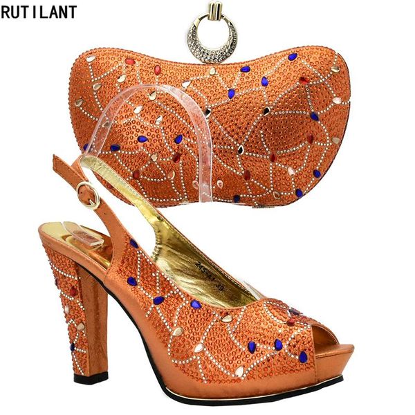 dress shoes orange color italian with matching bags nigerian and set decorated rhinestone party bag, Black
dress shoes orange color italian with matching bags nigerian and set decorated rhinestone party bag, Black