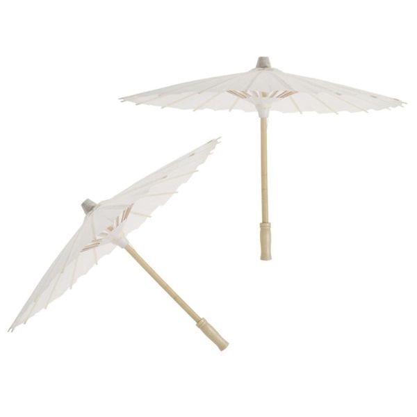 umbrellas 4pcs white paper parasol umbrella chinese japanese wedding decoration (diameter 30cm, randoim handle)
umbrellas 4pcs white paper parasol umbrella chinese japanese wedding decoration (diameter 30cm, randoim handle)