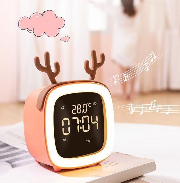 night lights 2021 cute light children alarm clock with digital temperature rechargeable dimming birthday gift for kid room bedside lamp
night lights 2021 cute light children alarm clock with digital temperature rechargeable dimming birthday gift for kid room bedside lamp