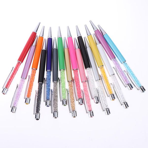 1pc 16 colors crystal ballpoint pen fashion creative stylus for writing stationery office& school pen ballpen 1.0mm, Blue;orange
1pc 16 colors crystal ballpoint pen fashion creative stylus for writing stationery office& school pen ballpen 1.0mm, Blue;orange