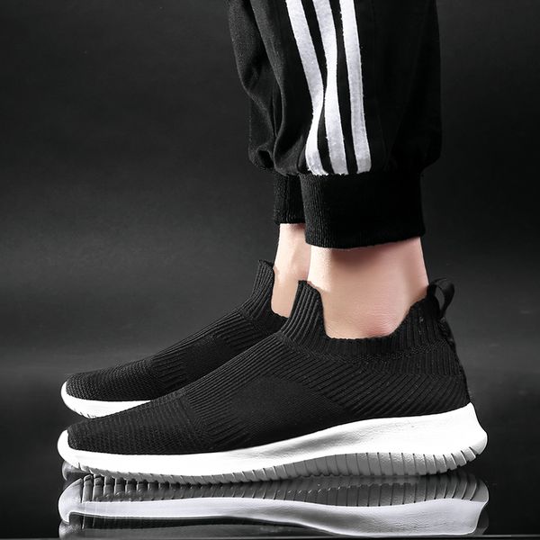 new fashion knitting casual shoes men light breathable stretch socks sneakers slip on tenis masculino black zapatos de hombredress shoes, Black;white
new fashion knitting casual shoes men light breathable stretch socks sneakers slip on tenis masculino black zapatos de hombredress shoes, Black;white