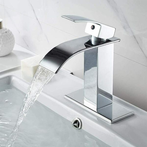 cold water bathroom faucet waterfall mixer taps with base single handle/hole kitchen sink taps home improvement accessory
cold water bathroom faucet waterfall mixer taps with base single handle/hole kitchen sink taps home improvement accessory