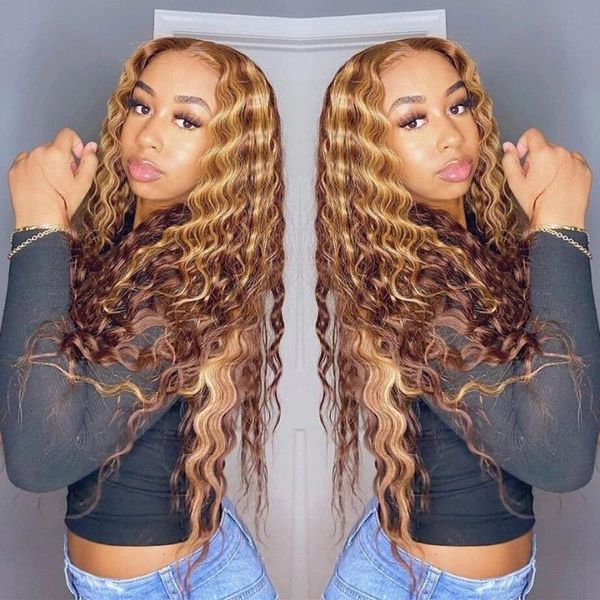 lace wigs highlight wig brown colored curly human hair honey blonde ombre deep wave frontal front, Black;brown
lace wigs highlight wig brown colored curly human hair honey blonde ombre deep wave frontal front, Black;brown