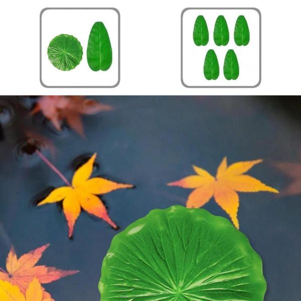decorative flowers & wreaths 5pcs/bag ornamental exquisite realistic canna lotus leaves plant bright color simulation leaf portable for pool
decorative flowers & wreaths 5pcs/bag ornamental exquisite realistic canna lotus leaves plant bright color simulation leaf portable for pool