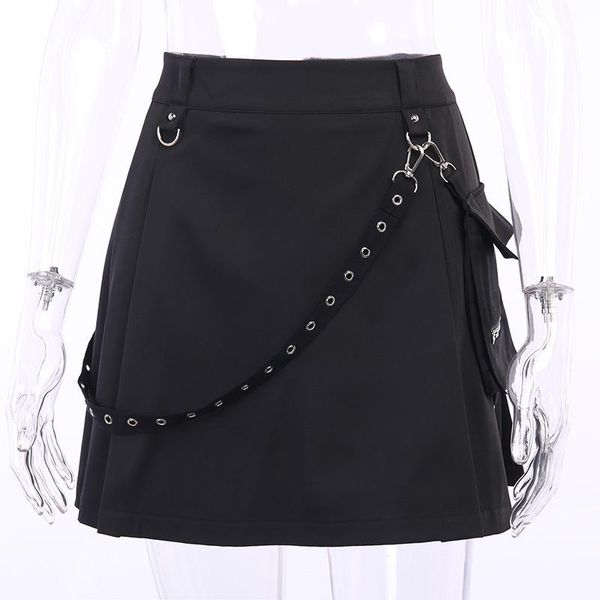 skirts harajuku punk gothic black high waist women patchwork bandage mini skirt female streetwear summer chie
skirts harajuku punk gothic black high waist women patchwork bandage mini skirt female streetwear summer chie