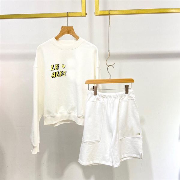 women's tracksuits high-end trendy letter printing lazy casual sweater shorts suit men and women couples the same spring autumn, Gray
women's tracksuits high-end trendy letter printing lazy casual sweater shorts suit men and women couples the same spring autumn, Gray