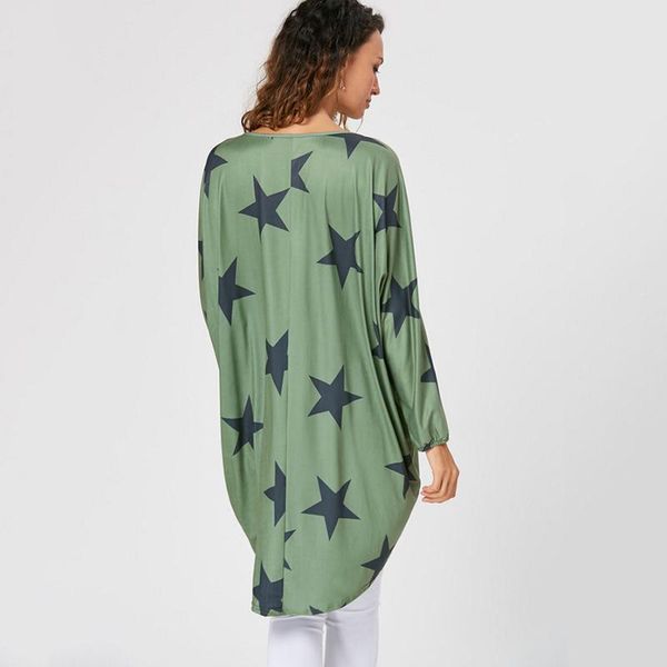 casual dresses women long sleeve round collar loose pentagram star printing dress for party 88, Black;gray
casual dresses women long sleeve round collar loose pentagram star printing dress for party 88, Black;gray