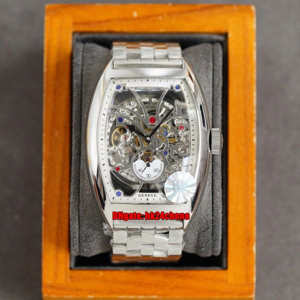 rrf luxury watches cintrée curvex 8880 b sg automatic mechanical mens watch skeleton dial stainless steel bracelet gents wristwatches, Slivery;brown
rrf luxury watches cintrée curvex 8880 b sg automatic mechanical mens watch skeleton dial stainless steel bracelet gents wristwatches, Slivery;brown