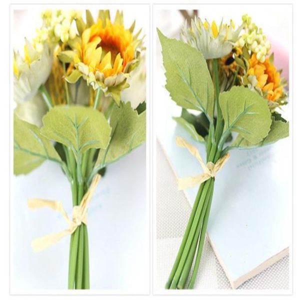 decorative flowers & wreaths beautiful 5 heads beauty fake sunflower artificial silk flower bouquet home floral decor
decorative flowers & wreaths beautiful 5 heads beauty fake sunflower artificial silk flower bouquet home floral decor