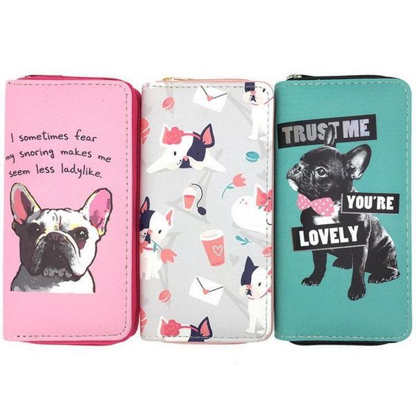 lovely bulldog long wallets women boutique pu leather pet phone bag cards holder dropshipping, Red;black
lovely bulldog long wallets women boutique pu leather pet phone bag cards holder dropshipping, Red;black