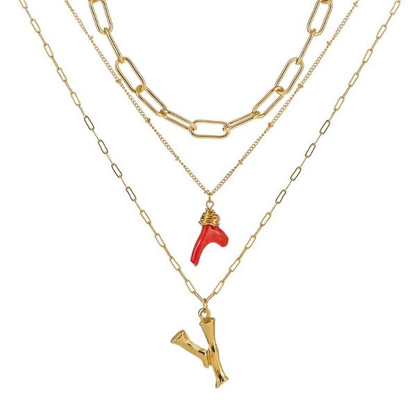 pendant necklaces natural crystal coral stone & pendants for women geometric trendy bead chain letter necklace jewelry, Silver
pendant necklaces natural crystal coral stone & pendants for women geometric trendy bead chain letter necklace jewelry, Silver