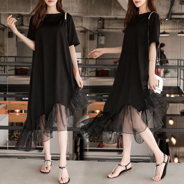 2021 women will see loose vintage black cotton shirt dressed as an amendment irregularly knit short sleeve dresses plus size 5xl fy116 mz96, Black;gray
2021 women will see loose vintage black cotton shirt dressed as an amendment irregularly knit short sleeve dresses plus size 5xl fy116 mz96, Black;gray
