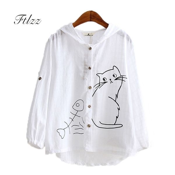 women white jackets ladies casual animal cat print short jacket summer thin hooded single breasted coat casaco feminino 210525, Black;brown
women white jackets ladies casual animal cat print short jacket summer thin hooded single breasted coat casaco feminino 210525, Black;brown