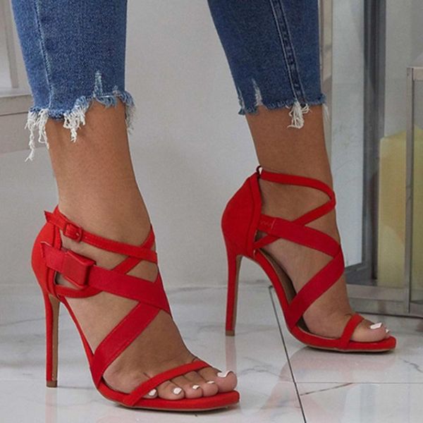 dress shoes 11cm high heels gladiator sandals party ladies stiletto classic with buckle, Black
dress shoes 11cm high heels gladiator sandals party ladies stiletto classic with buckle, Black