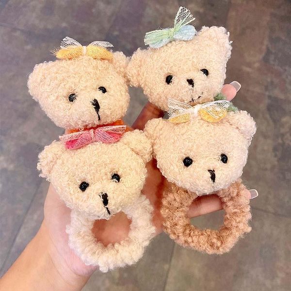 hair accessories cute cartoon animals bear children rubber bands scrunchies girls elastic headband decorations, Slivery;white
hair accessories cute cartoon animals bear children rubber bands scrunchies girls elastic headband decorations, Slivery;white