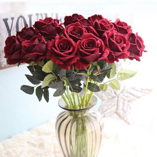 decorative flowers & wreaths 5pcs real touch velvet rose artificial flower bouquet peony tea for home decor wedding decoration diy
decorative flowers & wreaths 5pcs real touch velvet rose artificial flower bouquet peony tea for home decor wedding decoration diy