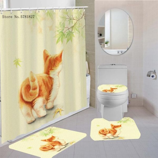 shower curtains bath curtain set lovely cute cats kawaii cartoon pedestal rug toilet mat 3d print
shower curtains bath curtain set lovely cute cats kawaii cartoon pedestal rug toilet mat 3d print