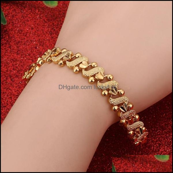 bracelets jewelrywholesale women romantic heart bracelet jewelry gold color dubai ethiopian african gift link chain drop delivery 2021 vqrb, Black
bracelets jewelrywholesale women romantic heart bracelet jewelry gold color dubai ethiopian african gift link chain drop delivery 2021 vqrb, Black