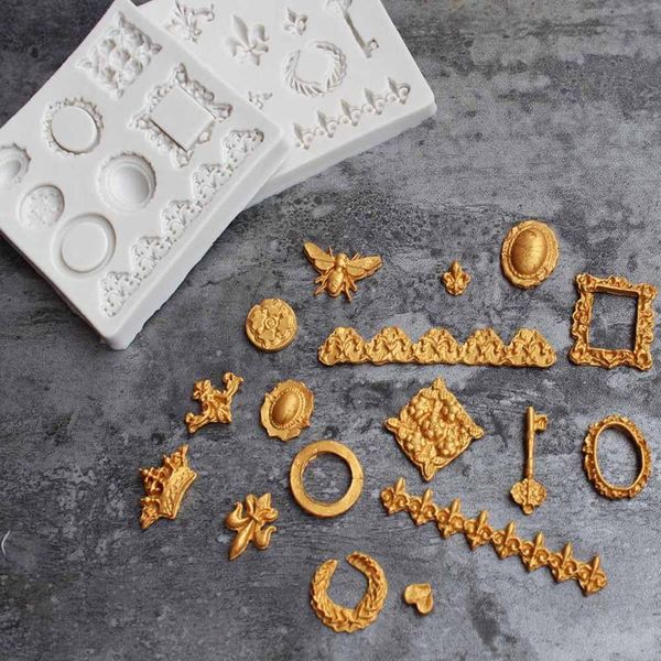 cake tools aouke carved po frame decoration baking silicone mold high temperature easy release diy fondant
cake tools aouke carved po frame decoration baking silicone mold high temperature easy release diy fondant