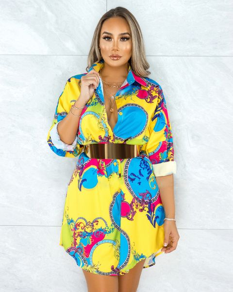 lovely qy5011 turndown collar fashion yellow dress print (not including belt) n3oa, White
lovely qy5011 turndown collar fashion yellow dress print (not including belt) n3oa, White
