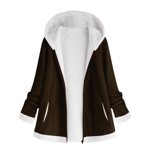 women's jackets faux fur coat fashion winter pocket zipper long sleeve plush hoodie coats and teddy jacket plus size, Black;brown
women's jackets faux fur coat fashion winter pocket zipper long sleeve plush hoodie coats and teddy jacket plus size, Black;brown