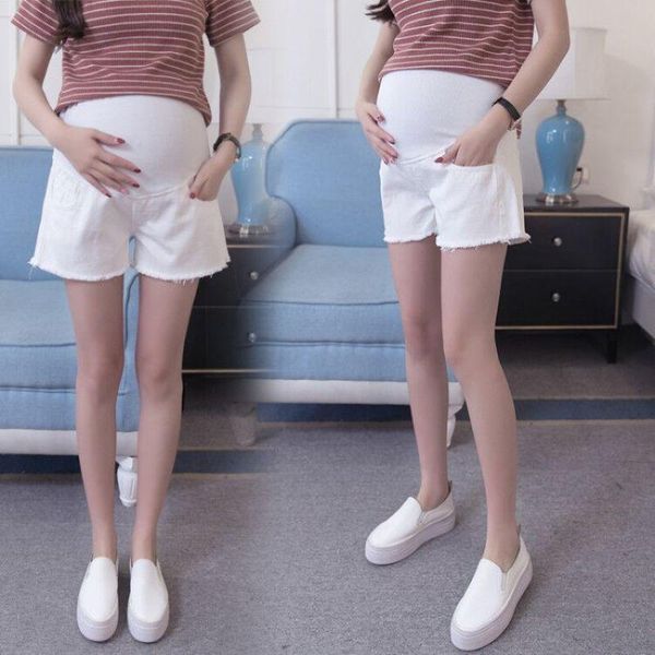 1330# summer casual white denim cotton maternity shorts whtie black belly casual loose shorts for pregnant women pregnancy
1330# summer casual white denim cotton maternity shorts whtie black belly casual loose shorts for pregnant women pregnancy