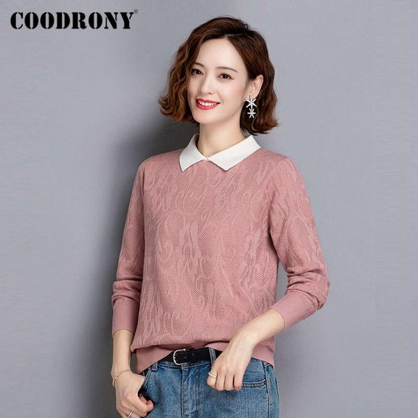 women's sweaters coodrony brand elegant style pullover long sleeve -sweater female autumn winter soft wool slim clothing w1157, White;black
women's sweaters coodrony brand elegant style pullover long sleeve -sweater female autumn winter soft wool slim clothing w1157, White;black