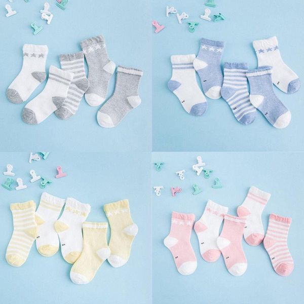 2021 5 pairs baby boy girl striped cartoon cotton socks newborn infant toddler kid soft cute sock, Pink;yellow
2021 5 pairs baby boy girl striped cartoon cotton socks newborn infant toddler kid soft cute sock, Pink;yellow