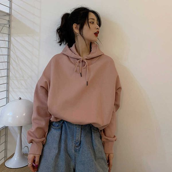 sweatshirt women hip hop oversized long sleeve streetwear femme hoodies autumn pink clothes women ropa de mujer 210625, Black
sweatshirt women hip hop oversized long sleeve streetwear femme hoodies autumn pink clothes women ropa de mujer 210625, Black