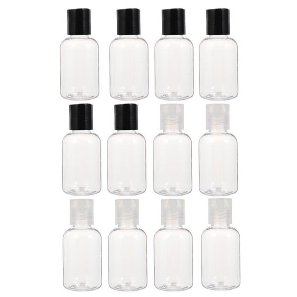 storage bottles & jars 12pcs 50ml emulsion lotion subpackaging containers